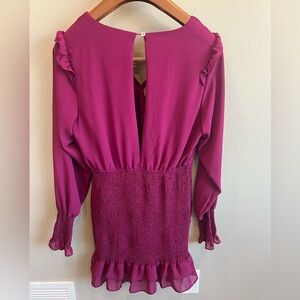 She and sky magenta dress  verifed hocsummer size medium